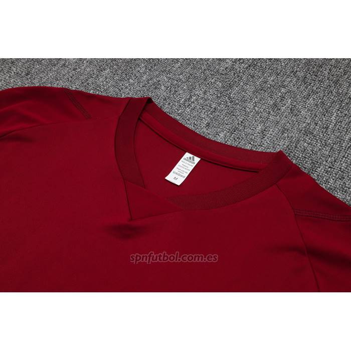 Chandal del Arsenal Manga Corta 2023-2024 Rojo - Pantalon Corto